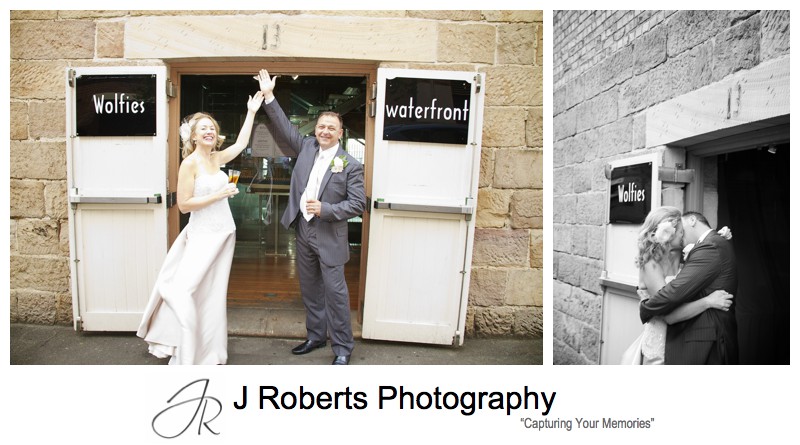 Wolfies at number 13 - wedding photography sydney